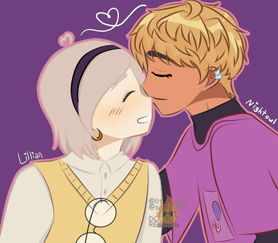 bloomic OC! Lillian x Nightowl || Blooming Panic